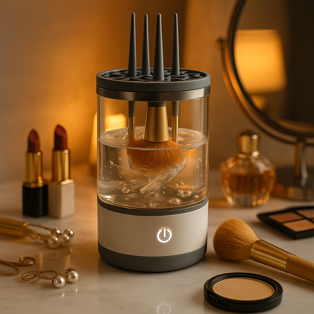 Electric Makeup Brush Cleaner & Dryer | USB Rechargeable - Silk store